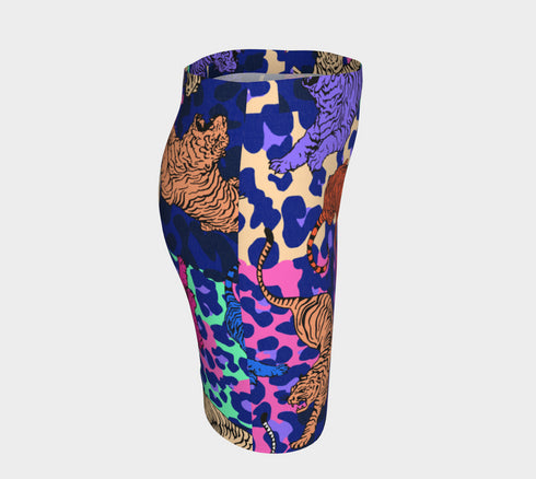 Easy Tiger Skirt in Blue and Pink